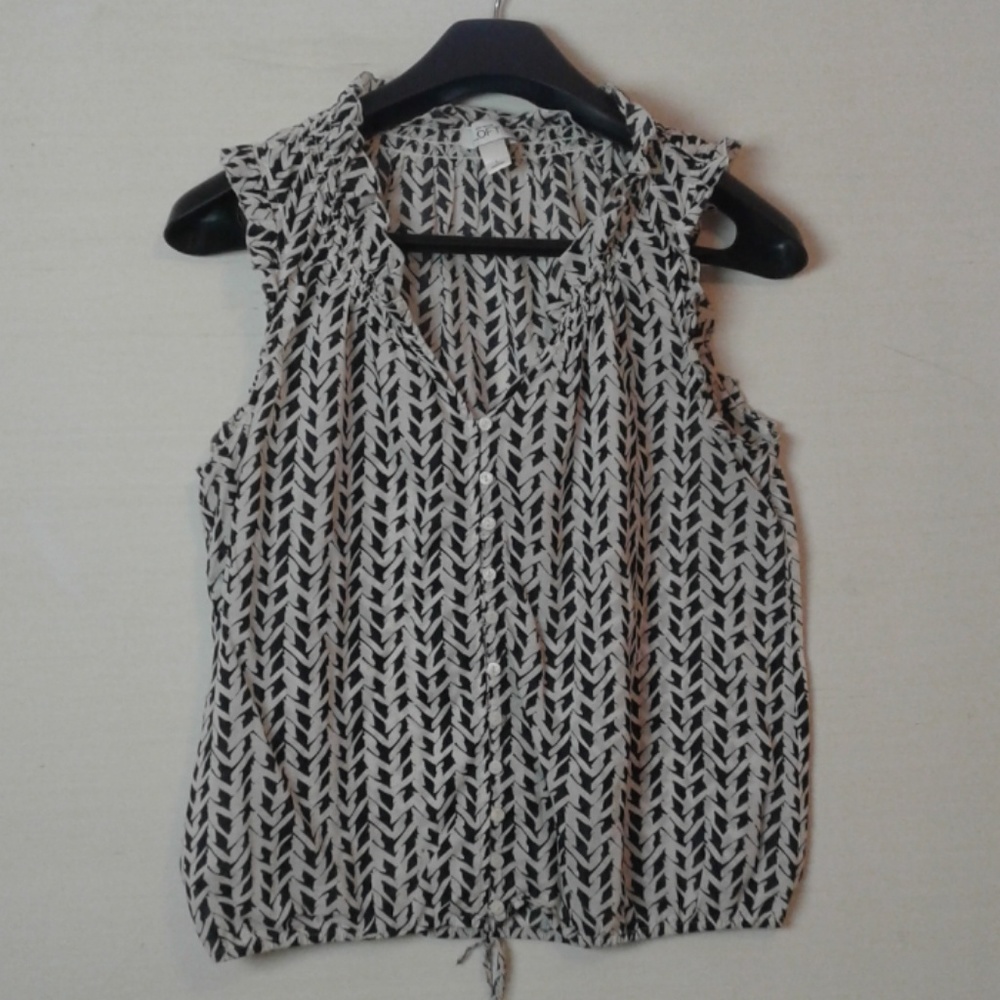 Loft No Sleeve Women's Summer Top Large